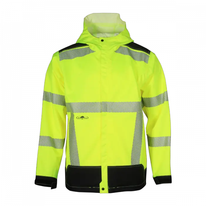 Hvsa Acacia Rain Jacket Class 3 Clothing Png Icon Hi Viz Jacket