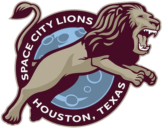 Space City Lions Aston Villa Club Of Houston Texas Illustration Png Lion Roar Png