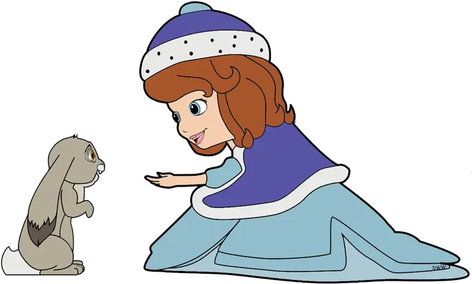 Sofia The First Clip Art Disney Galore Princess Sofia Cartoon In Winter Png Sofia The First Png