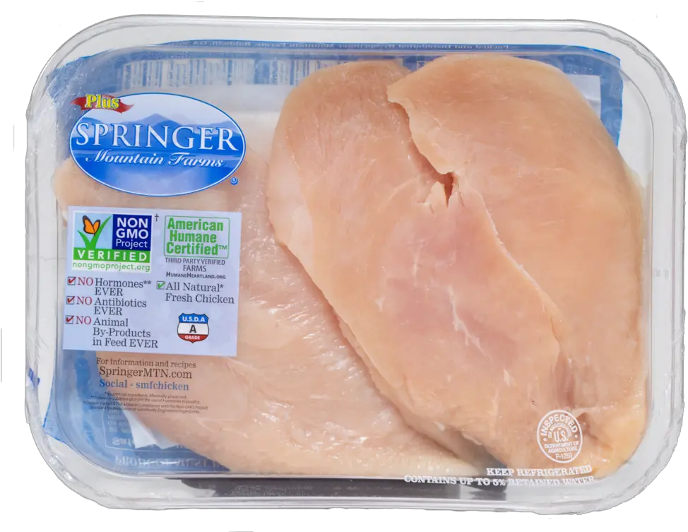 Springer Mountain Farms Png Chicken Breast