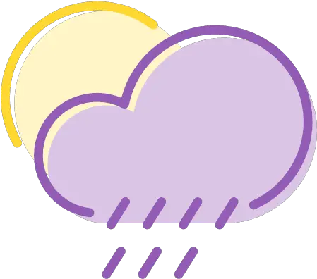 Heavy Rain 2 Vector Icons Free Download In Svg Png Format Girly Cute Weather Icon