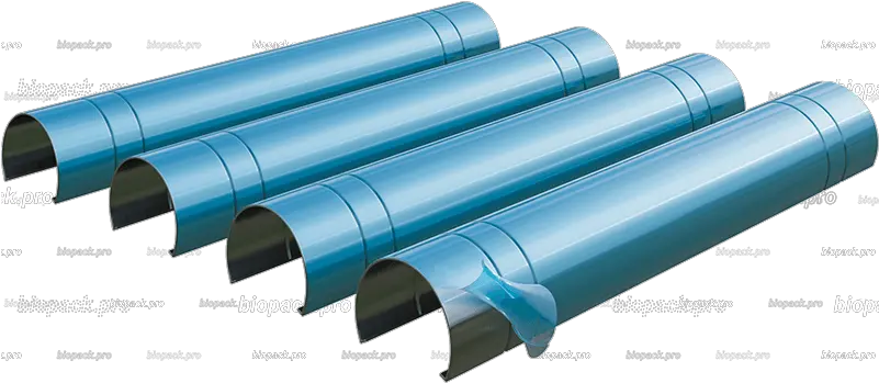 Biopack Rain Gutter System Protection Film Steel Casing Pipe Png Film Scratches Png