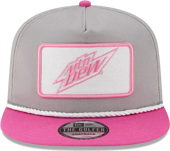 Mountain Dew Pink Race Day New Era Golfer Hat Give A Hoot Hat Png Mountain Dew Png