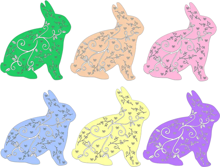 Pastel Bunnies Domestic Rabbit Png Bunnies Png