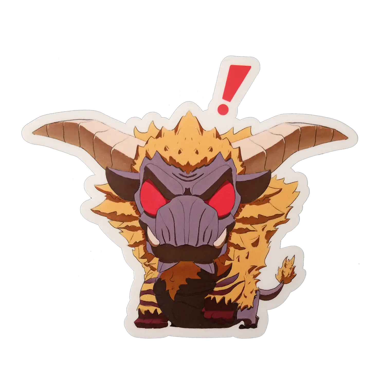 Grumpii Monster Hunter Stickers Demon Png Mhw Icon