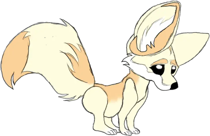 Fennec Fox Png Image With No Background Cartoon Fennec Fox Png