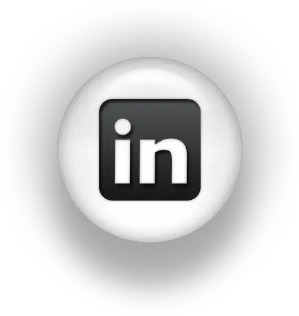 Linkedin Icon Black And White Linked In Icon Png Linkedin Logo White