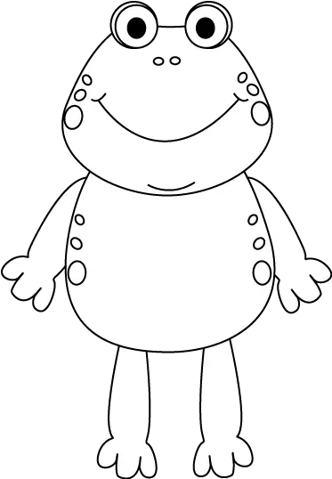 Frog Clipart Black And White U2013 Gclipartcom Cartoon Png Frog Clipart Png