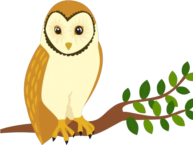 Bird Of Prey Clipart Barn Owl Bird Perch Clip Art Png Prey Png