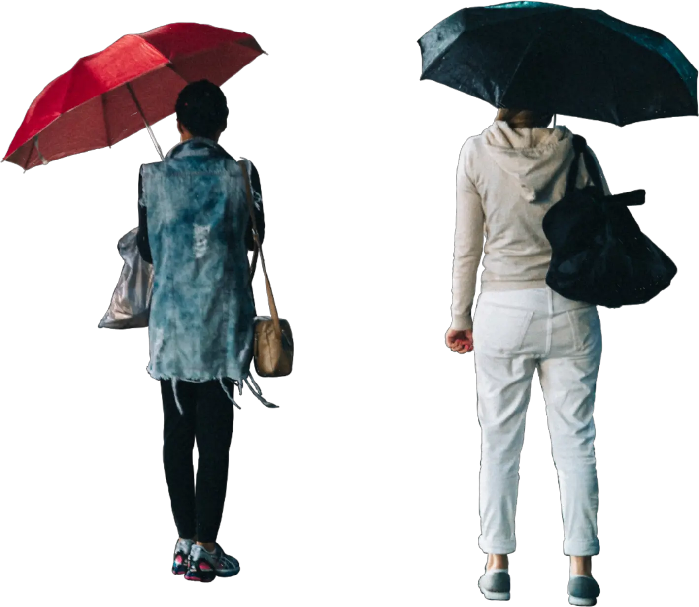 Op Pexels Cutout Females Umbrellas Rain Rain Png Rain Overlay Transparent