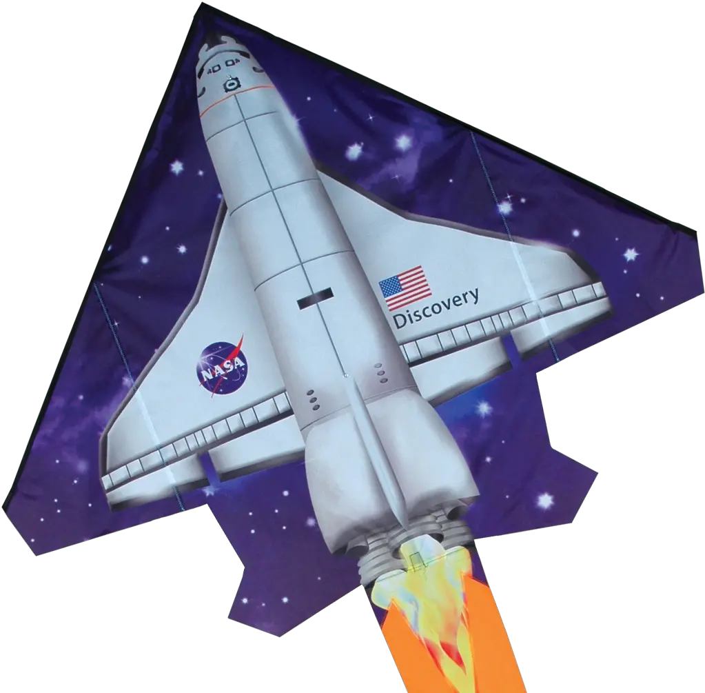 2d Jet Kite Space Shuttle Rocky Mountain Flag Company Nasa Insignia Png Space Shuttle Png