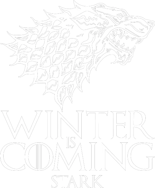 Decorative Vinyl Game Of Thrones Winter Is Coming Stark Game Of Thrones Tshirt Winter Is Coming Png Winter Is Coming Png