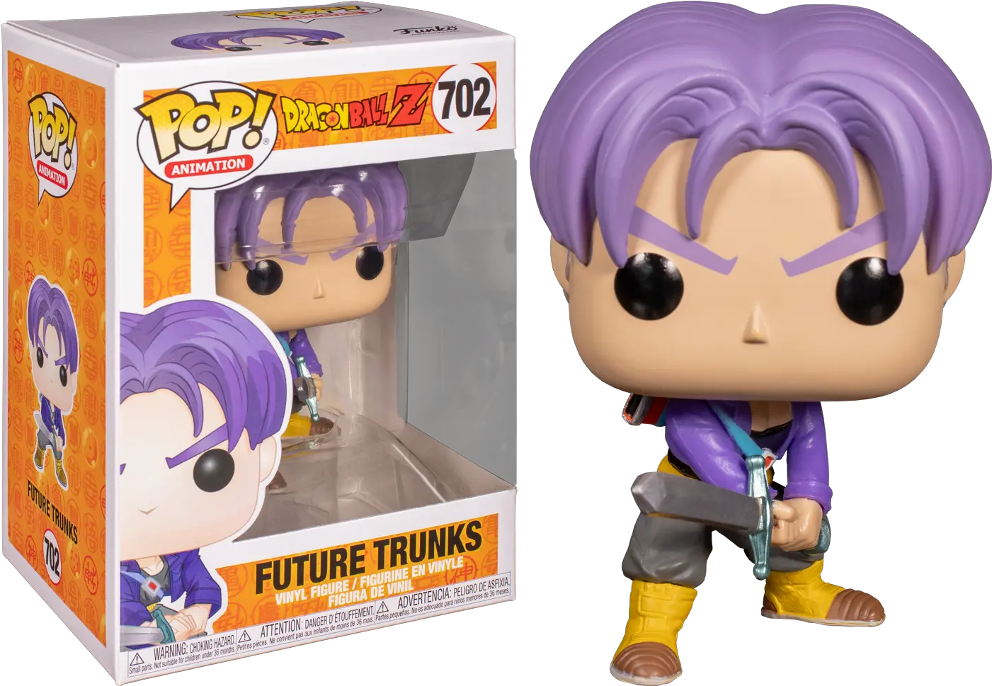 Dragon Ball Z Trunks New Pose Funko Pop Vinyl Figure Funko Pop Dragon Ball Trunks Png Future Trunks Png