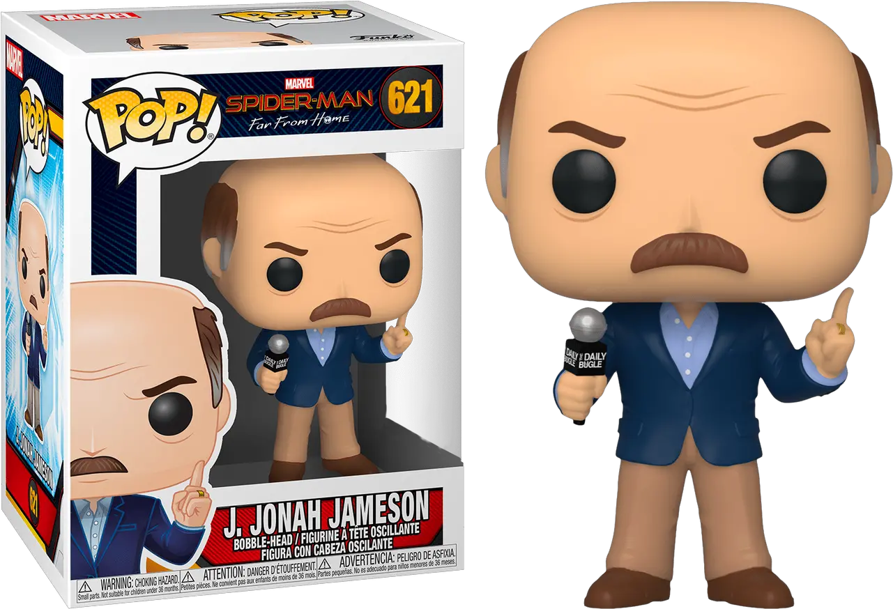 Spider Man Far From Home J Jonah Jameson Us Funko Pop J Jonah Jameson Png Book Of Jonah Icon