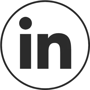 Circle Black Linkedin Graphic Logo Linkedin En Blanc Png Black Circle Icon