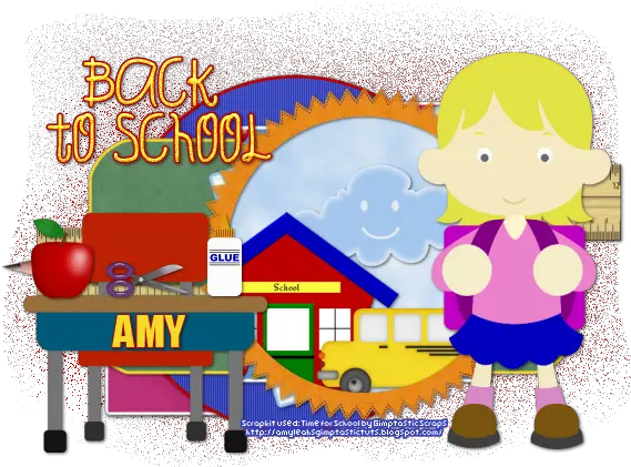 Back To School Clipart Png Cartoon School Clipart Png