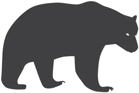 Bear Walking Silhouette Transparent Png U0026 Svg Vector Silhouette Ursus Arctos Black Bear Icon