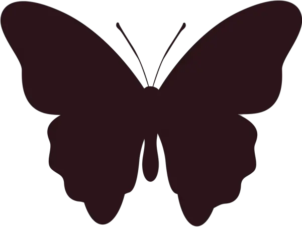 Silueta Mariposa Png Transparent Images Silhouette Butterfly Vector Png Mariposa Png