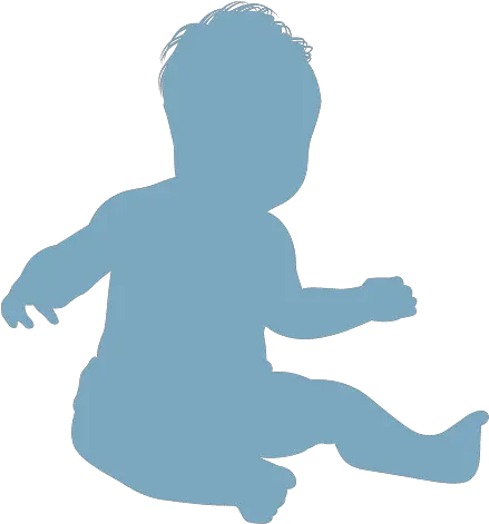 Transparent Png Svg Vector File Baby Sitting Up Silhouette Baby Silhouette Png